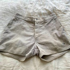 VTG 70s/80s Ocean Pacific Corduroy Surf Skate Dogtown Shorts Unisex 30/32 Gray